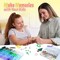 48 Colors Pony Beads Friendship Bracelet Kit Letter Beads Heart Beads for Jewelry Making, DIY Arts and Crafts Gifts Toys for Girls and Adults